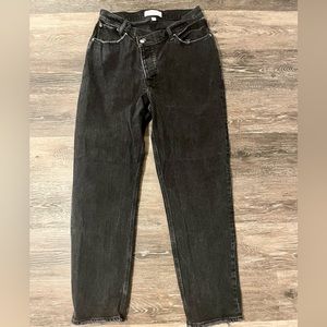 Abercrombie & Fitch High Rise Dad Jeans